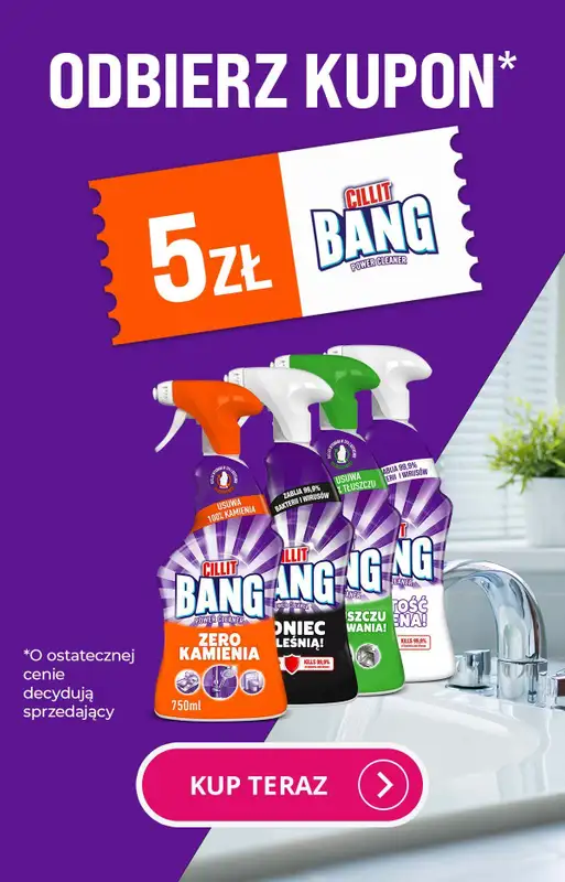 Cillit Bang - gazetka promocyjna Cillit Bang - Odbierz kupon! od piątku 08.09 do czwartku 21.09 - strona 5