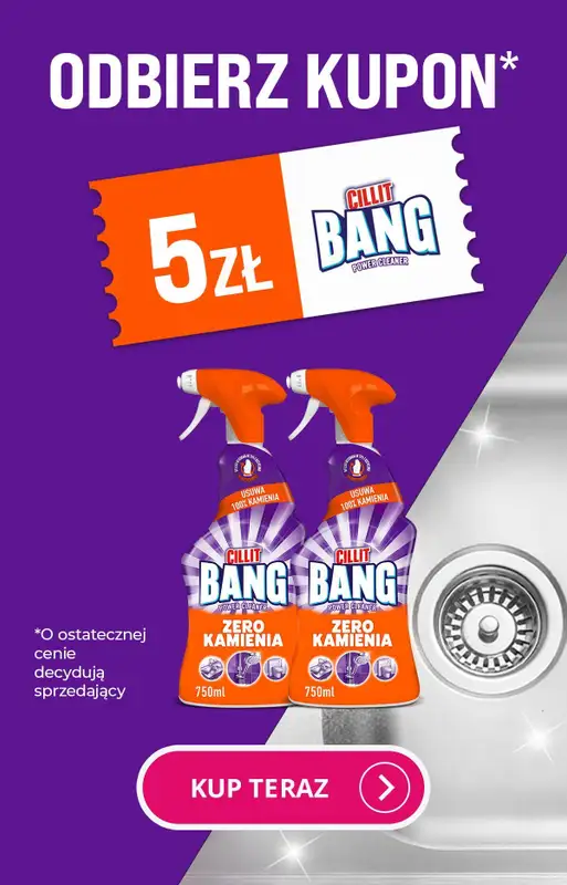 Cillit Bang - gazetka promocyjna Cillit Bang - Odbierz kupon! od piątku 08.09 do czwartku 21.09 - strona 8