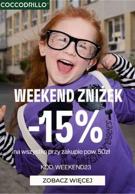 Coccolino - gazetka promocyjna -15% na wszystko od czwartku 07.09 do poniedziałku 11.09