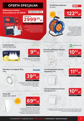 3W - gazetka promocyjna Gazetka od poniedziałku 11.09 do czwartku 28.09 - strona 5