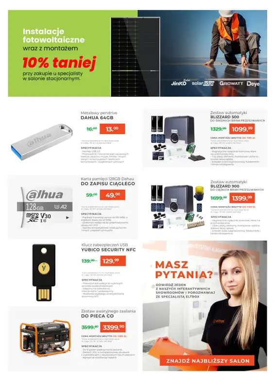 Eltrox - gazetka promocyjna Bezpieczny i komfortowy dom od czwartku 14.09 do wtorku 10.10 - strona 3