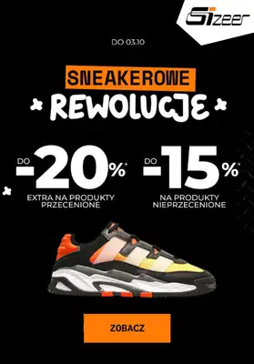 Sizeer - gazetka promocyjna Do -20% na streetwear od czwartku 28.09 do wtorku 03.10