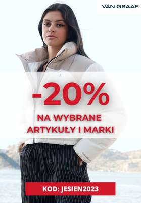 Van Graaf - gazetka promocyjna -20% na wybrane produkty od piątku 29.09 do środy 04.10