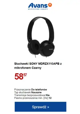Avans - gazetka promocyjna NOKAUT CENOWY! od wtorku 26.09 do wtorku 03.10 - strona 7 Avans - gazetka promocyjna NOKAUT CENOWY! od wtorku 26.09 do wtorku 03.10 - strona 7