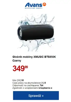 Avans - gazetka promocyjna NOKAUT CENOWY! od wtorku 26.09 do wtorku 03.10 - strona 6 Avans - gazetka promocyjna NOKAUT CENOWY! od wtorku 26.09 do wtorku 03.10 - strona 6