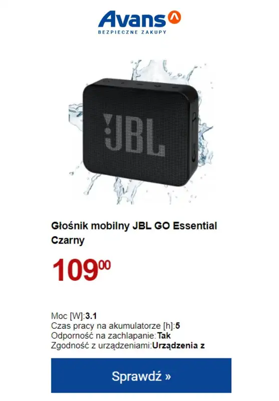 Avans - gazetka promocyjna NOKAUT CENOWY! od wtorku 26.09 do wtorku 03.10 - strona 5