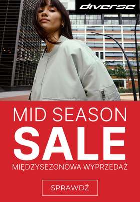 Diverse - gazetka promocyjna MID SEASON SALE od czwartku 28.09 do czwartku 05.10