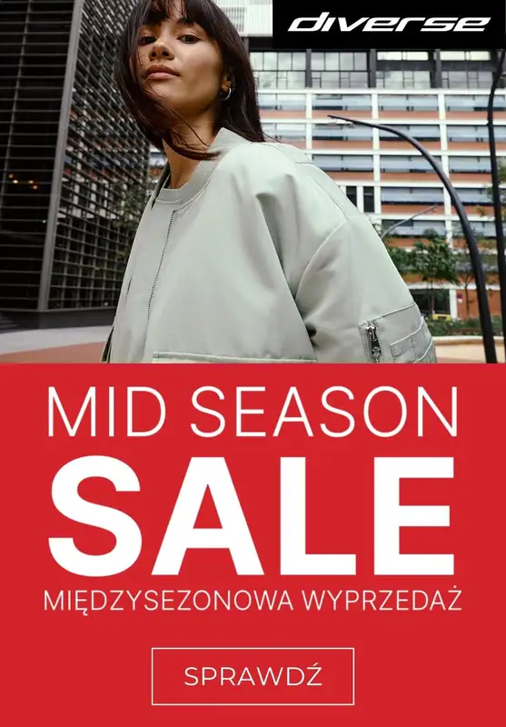 Diverse - gazetka promocyjna MID SEASON SALE od czwartku 28.09 do czwartku 05.10
