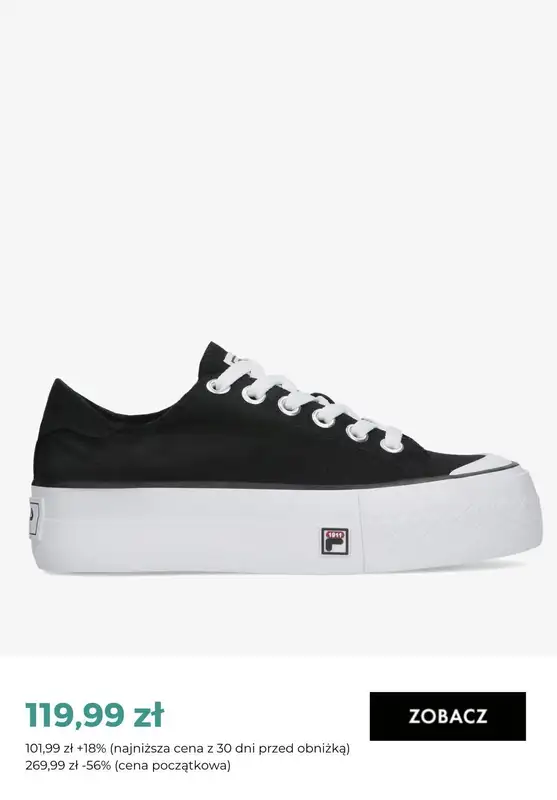 50 style - gazetka promocyjna Sneakersy damskie w super cenach od poniedziałku 02.10 do poniedziałku 09.10 - strona 6