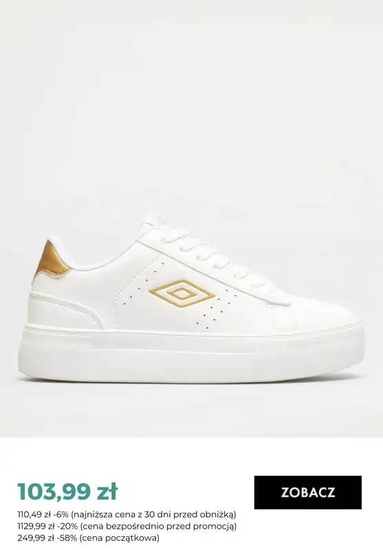 50 style - gazetka promocyjna Sneakersy damskie w super cenach od poniedziałku 02.10 do poniedziałku 09.10 - strona 8