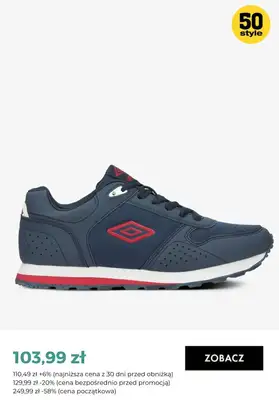 50 style - gazetka promocyjna Sneakersy damskie w super cenach od poniedziałku 02.10 do poniedziałku 09.10 - strona 7