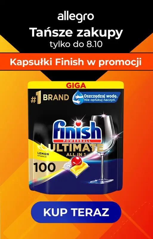 Finish - gazetka promocyjna Kapsułki Finish w promocji! od poniedziałku 02.10 do niedzieli 08.10 - strona 5