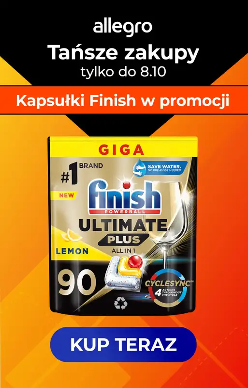 Finish - gazetka promocyjna Kapsułki Finish w promocji! od poniedziałku 02.10 do niedzieli 08.10 - strona 8