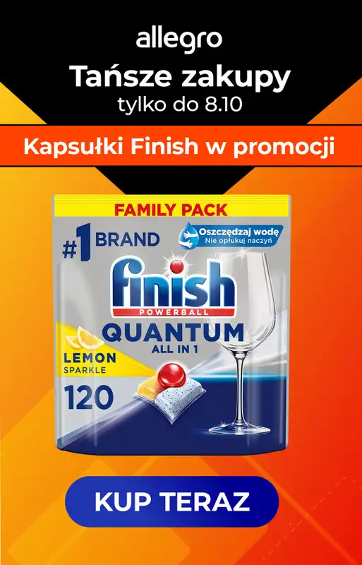 Finish - gazetka promocyjna Kapsułki Finish w promocji! od poniedziałku 02.10 do niedzieli 08.10 - strona 4