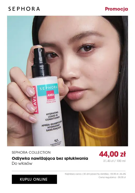 Sephora - gazetka promocyjna -25% na pielęgnacje twarzy i włosów od środy 04.10 do wtorku 10.10 - strona 5