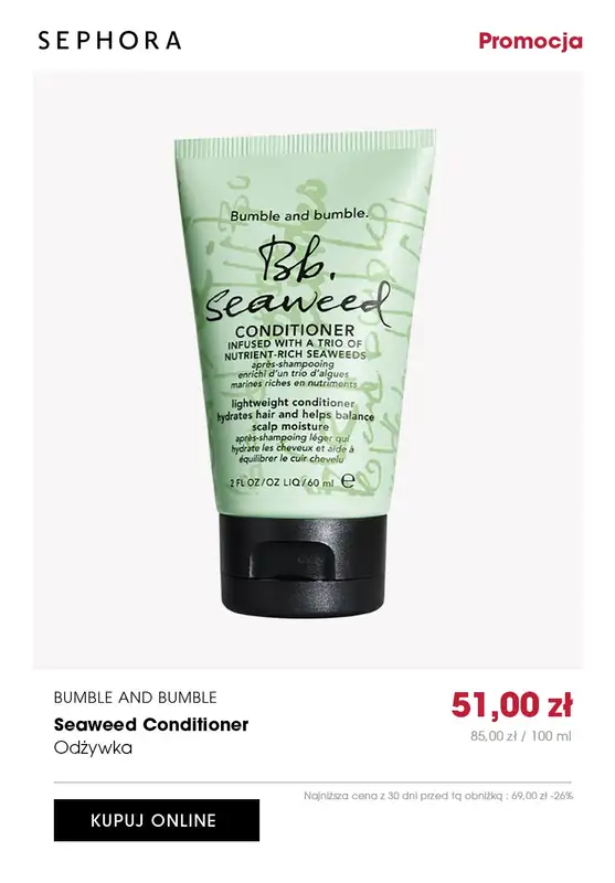 Sephora - gazetka promocyjna -25% na pielęgnacje twarzy i włosów od środy 04.10 do wtorku 10.10 - strona 9