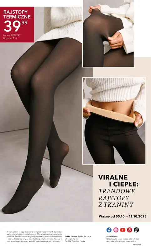 Takko Fashion - gazetka promocyjna Gazetka od czwartku 05.10 do środy 11.10 - strona 14