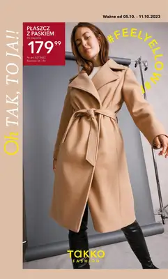 Takko Fashion - gazetka promocyjna Gazetka od czwartku 05.10 do środy 11.10 Takko Fashion - gazetka promocyjna Gazetka od czwartku 05.10 do środy 11.10