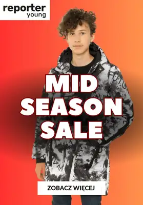 Reporter Young - gazetka promocyjna Mid Season Sale od piątku 06.10 