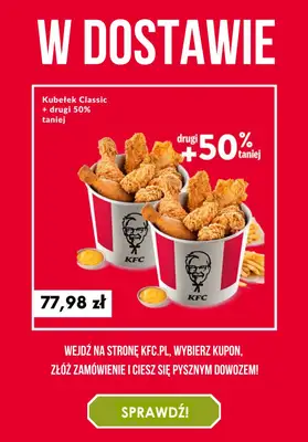 KFC - gazetka promocyjna Ku(r)pony w dostawie! od poniedziałku 09.10  - strona 7