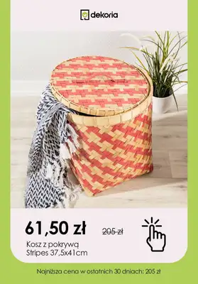 Dekoria - gazetka promocyjna Do -70% na dekoracje od poniedziałku 09.10  - strona 7 Dekoria - gazetka promocyjna Do -70% na dekoracje od poniedziałku 09.10  - strona 7