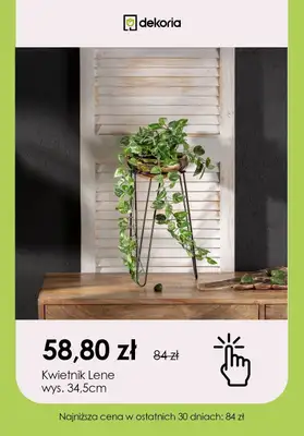 Dekoria - gazetka promocyjna Do -70% na dekoracje od poniedziałku 09.10  - strona 6 Dekoria - gazetka promocyjna Do -70% na dekoracje od poniedziałku 09.10  - strona 6
