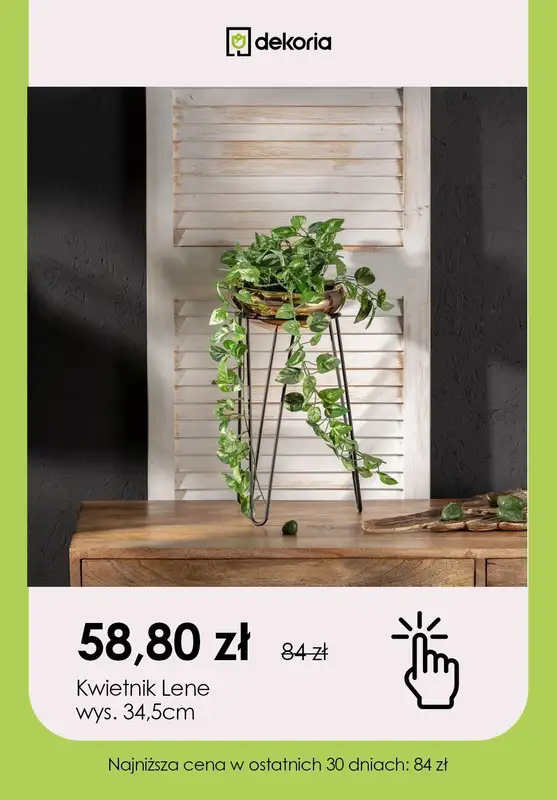 Dekoria - gazetka promocyjna Do -70% na dekoracje od poniedziałku 09.10  - strona 6