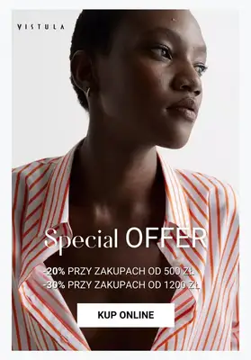 Vistula - gazetka promocyjna Do -30% Special OFFER od wtorku 10.10 
