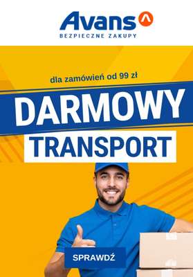 Avans - gazetka promocyjna Darmowa dostawa od 99 zł od wtorku 10.10 do wtorku 17.10