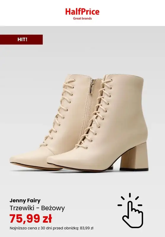 HalfPrice - gazetka promocyjna Obuwie na chłodne dni od wtorku 10.10  - strona 4