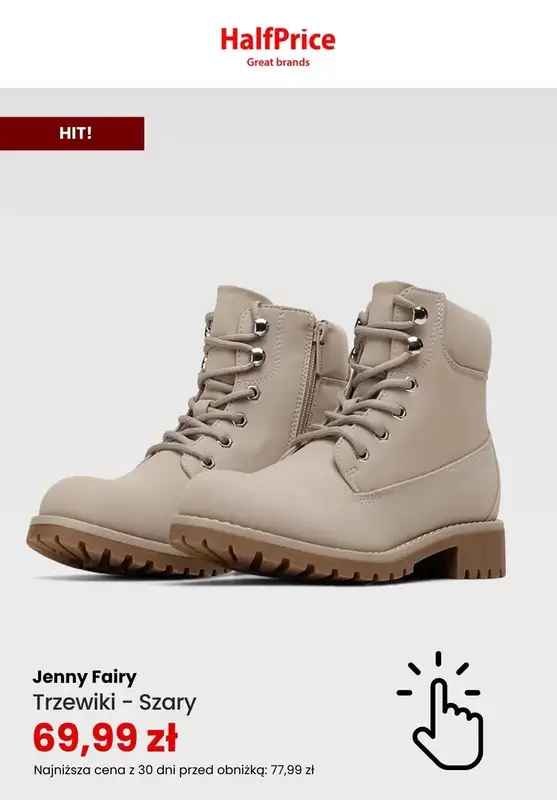 HalfPrice - gazetka promocyjna Obuwie na chłodne dni od wtorku 10.10  - strona 2
