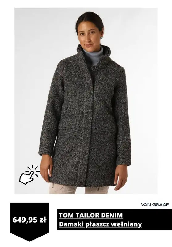 Van Graaf - gazetka promocyjna Płaszcze wełniane na jesień od wtorku 10.10  - strona 3