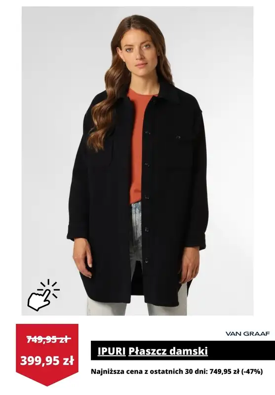 Van Graaf - gazetka promocyjna Płaszcze wełniane na jesień od wtorku 10.10  - strona 7