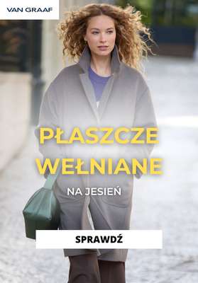 Van Graaf - gazetka promocyjna Płaszcze wełniane na jesień od wtorku 10.10 