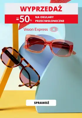 Vision Express - gazetka promocyjna Vision Express | Do -50% na okulary przeciwsłoneczne w salonach od środy 11.10 do niedzieli 15.10