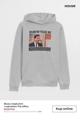 House - gazetka promocyjna Swetry i bluzy dla niego w super cenach od czwartku 12.10  - strona 9 House - gazetka promocyjna Swetry i bluzy dla niego w super cenach od czwartku 12.10  - strona 9