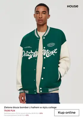 House - gazetka promocyjna Swetry i bluzy dla niego w super cenach od czwartku 12.10  - strona 3 House - gazetka promocyjna Swetry i bluzy dla niego w super cenach od czwartku 12.10  - strona 3