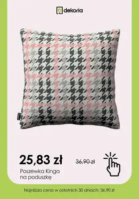 Dekoria - gazetka promocyjna Do -30% na poszewki na poduszki od poniedziałku 16.10  - strona 3 Dekoria - gazetka promocyjna Do -30% na poszewki na poduszki od poniedziałku 16.10  - strona 3