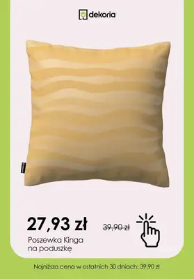 Dekoria - gazetka promocyjna Do -30% na poszewki na poduszki od poniedziałku 16.10  - strona 5 Dekoria - gazetka promocyjna Do -30% na poszewki na poduszki od poniedziałku 16.10  - strona 5