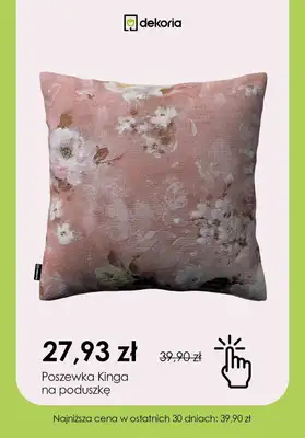 Dekoria - gazetka promocyjna Do -30% na poszewki na poduszki od poniedziałku 16.10  - strona 4 Dekoria - gazetka promocyjna Do -30% na poszewki na poduszki od poniedziałku 16.10  - strona 4
