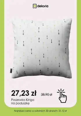 Dekoria - gazetka promocyjna Do -30% na poszewki na poduszki od poniedziałku 16.10  - strona 6 Dekoria - gazetka promocyjna Do -30% na poszewki na poduszki od poniedziałku 16.10  - strona 6