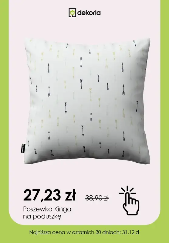 Dekoria - gazetka promocyjna Do -30% na poszewki na poduszki od poniedziałku 16.10  - strona 6