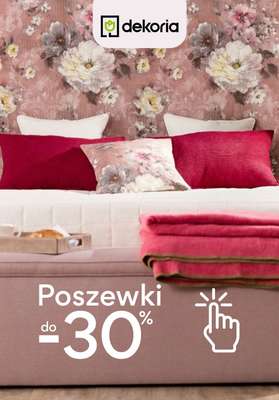Dekoria - gazetka promocyjna Do -30% na poszewki na poduszki od poniedziałku 16.10 