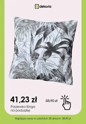 Dekoria - gazetka promocyjna Do -30% na poszewki na poduszki od poniedziałku 16.10  - strona 2 Dekoria - gazetka promocyjna Do -30% na poszewki na poduszki od poniedziałku 16.10  - strona 2
