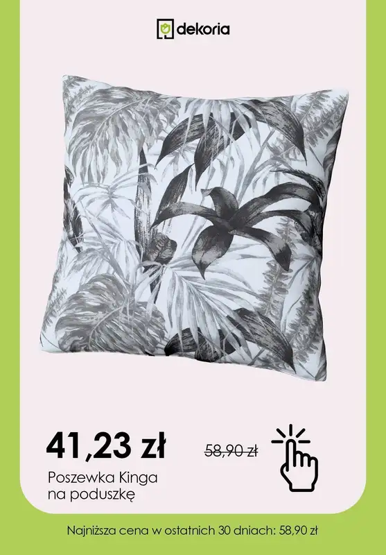Dekoria - gazetka promocyjna Do -30% na poszewki na poduszki od poniedziałku 16.10  - strona 2