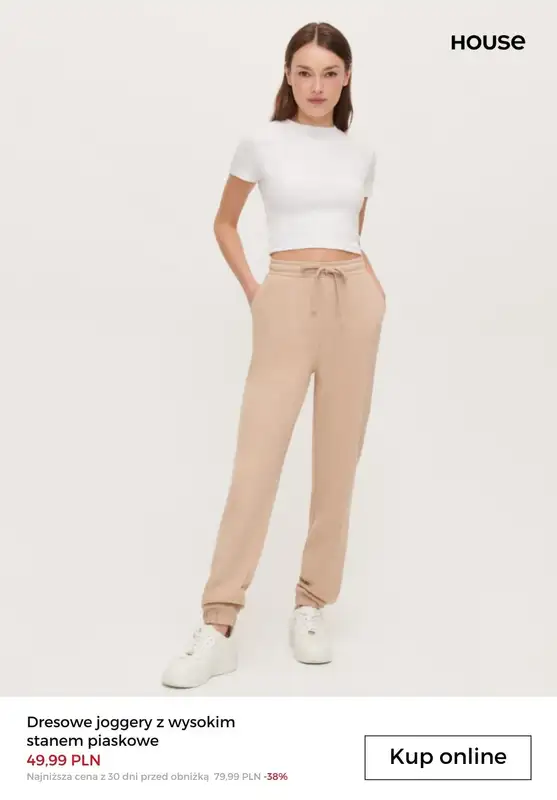 House - gazetka promocyjna Spodnie dla niej w super cenach! od poniedziałku 16.10  - strona 10