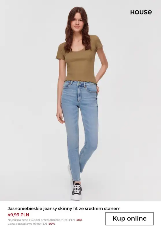 House - gazetka promocyjna Spodnie dla niej w super cenach! od poniedziałku 16.10  - strona 5