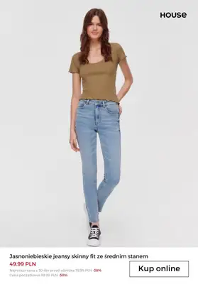 House - gazetka promocyjna Spodnie dla niej w super cenach! od poniedziałku 16.10  - strona 5 House - gazetka promocyjna Spodnie dla niej w super cenach! od poniedziałku 16.10  - strona 5