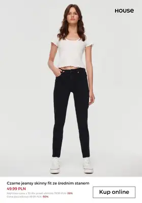 House - gazetka promocyjna Spodnie dla niej w super cenach! od poniedziałku 16.10  - strona 4 House - gazetka promocyjna Spodnie dla niej w super cenach! od poniedziałku 16.10  - strona 4