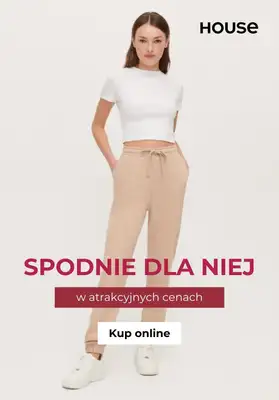 House - gazetka promocyjna Spodnie dla niej w super cenach! od poniedziałku 16.10  House - gazetka promocyjna Spodnie dla niej w super cenach! od poniedziałku 16.10